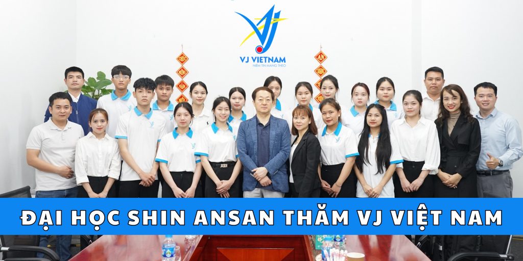 Đại học Shin Ansan thăm VJ Việt Nam